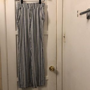 Indigo Rein Linen Blend Pants